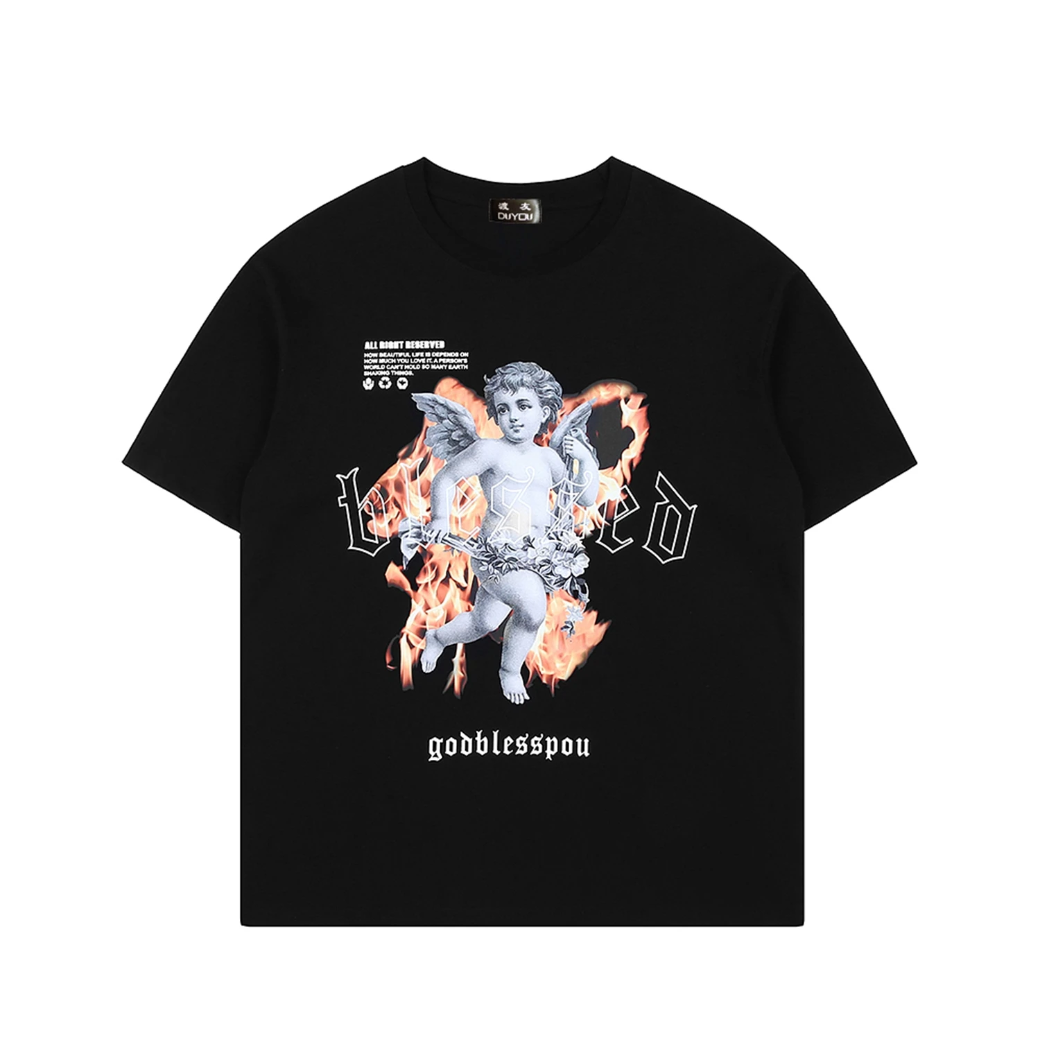 Мужские летние футболки с принтом Marcelo Barrett, новинка 2023, большие размеры, дышащие 100% хлопчатобумажные тканевые винтажные топы, футболки стандартного размера | 21177