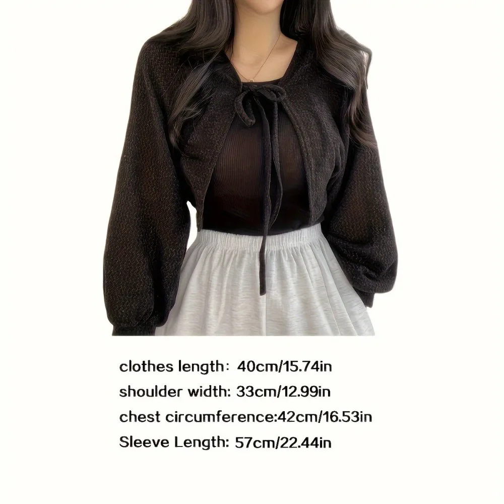 Полиэстер Кардиган Шаль Женский