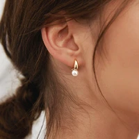 classic elegant pearl earrings for women girls trendy simulated pearl stud earring earstuds wedding party fashion jewelry gifts