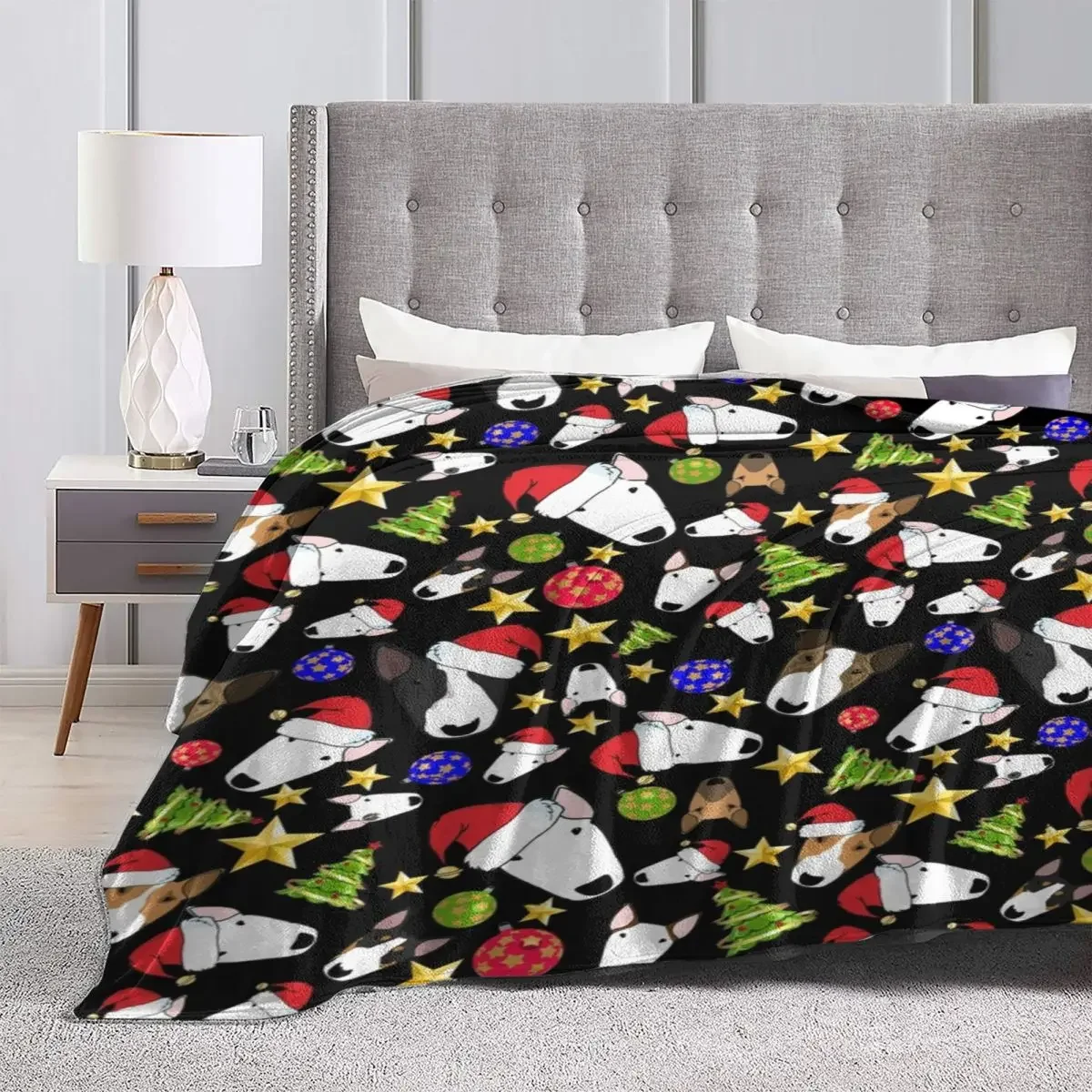 Одеяло Из Кораллового Флиса С Рисунком Бульдога Теплое Мягкое Для Пикника