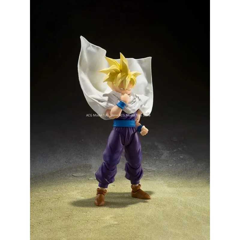 Оригинал Bandai SHF Драконий жемчуг Z Супер сайян сон Гохан истребитель который
