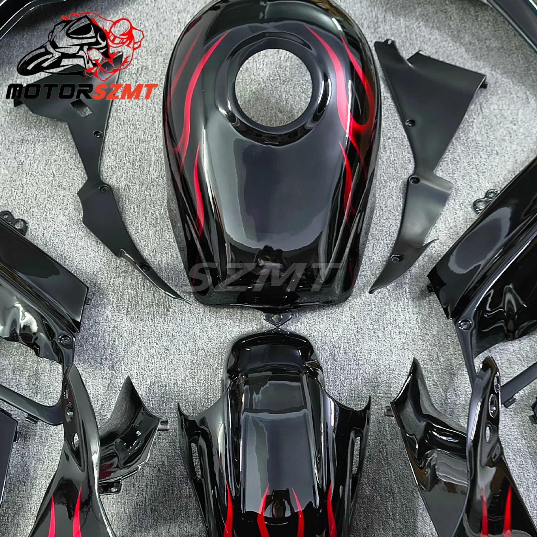 Фото Усовершенствованный комплект обтекателей для мотоцикла для HONDA CBR600RR F2 91-94 CBR 600RR 1991 1992 19*93 1994 CBR600, инъекционный красный, синий кузов S №4