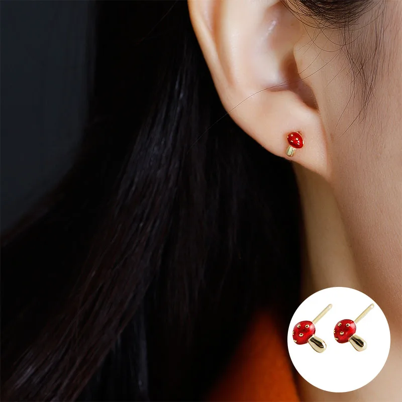 

Женские серьги-подвески из серебра 100% пробы, в виде золотых растений