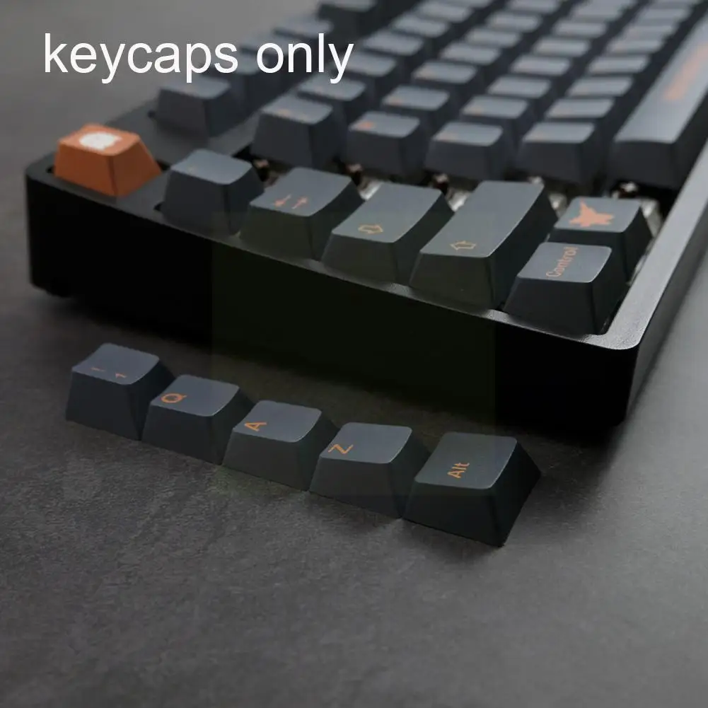 

Механическая плата Gmk Stealth Caps Profile Gk61 Shift 142 Gmk с колпачками 1.75u Gk64 980 Diy S 2u Caps L1l4