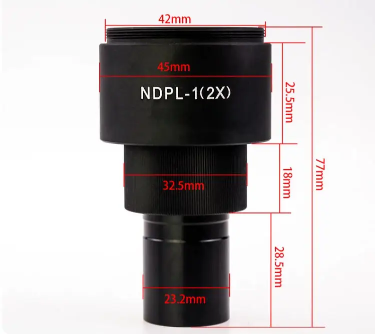 (NDPL-1) Интерфейс для микроскопа с креплением для цифровой камеры DSLR, 2-кратная HD-камера, регулируемый окуляр в комплекте (art.: 3920da681cb63) - 3920da681cb63