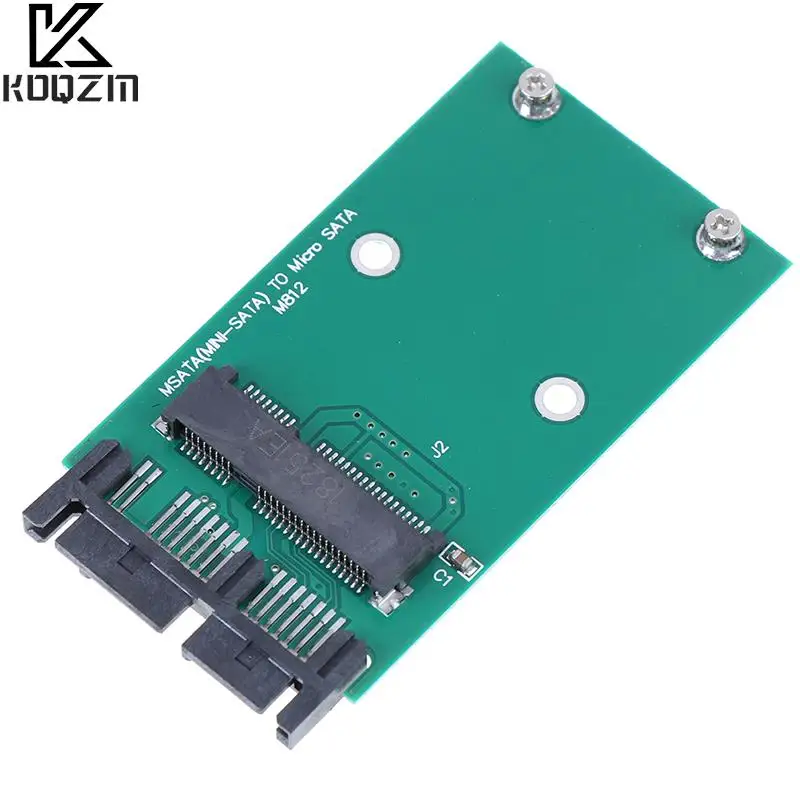 

Hot Sale 1Pc Mini PCIe PCI-e MSATA 3x5cm SSD To 1.8" Micro SATA Adapter Converter Card