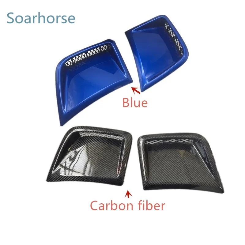 

For Subaru Impreza WRX STI 10th 2008-2014 Front Bumper Side Air Flow Vent Vents Decorative cover plate Garnish hood shell