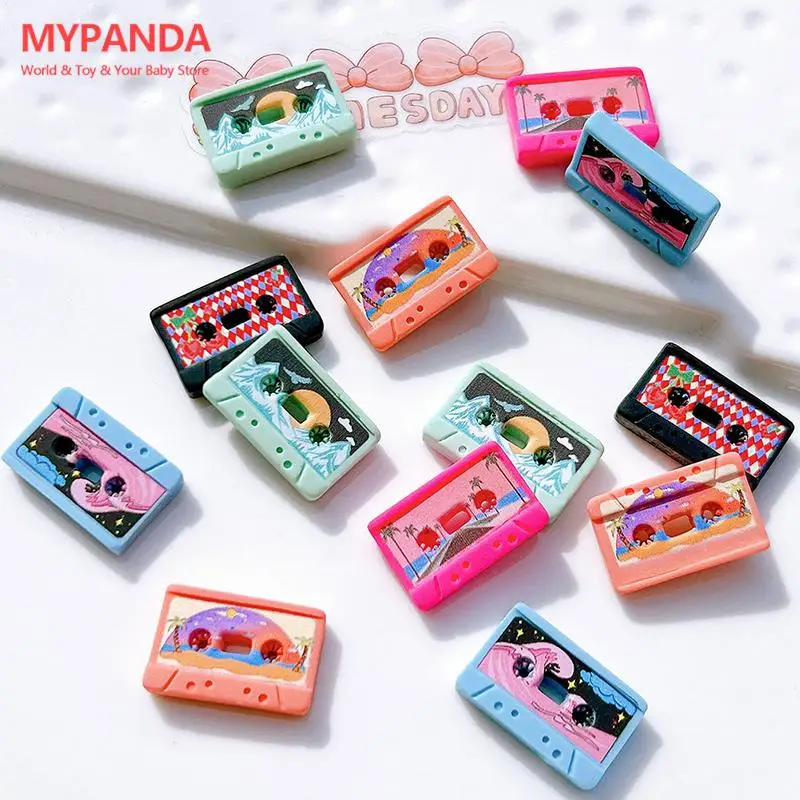 

Миниатюрная модель кукольного домика 10 шт., лента в стиле ретро, аксессуары «сделай сам», игрушки, украшения Deacorations, около 26*16 мм