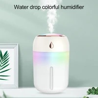 portable 330ml mini air humidifier aroma essential oil diffuser usb cool mist sprayer with colorful night light for home car
