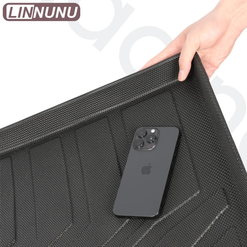 Фото LINNUNU Для Zeekr 7x 2025 2026: Коврик-подушка из TPE для багажника, защитный коврик для багажа Jike 7x, аксессуары для интерьера автомобиля №5
