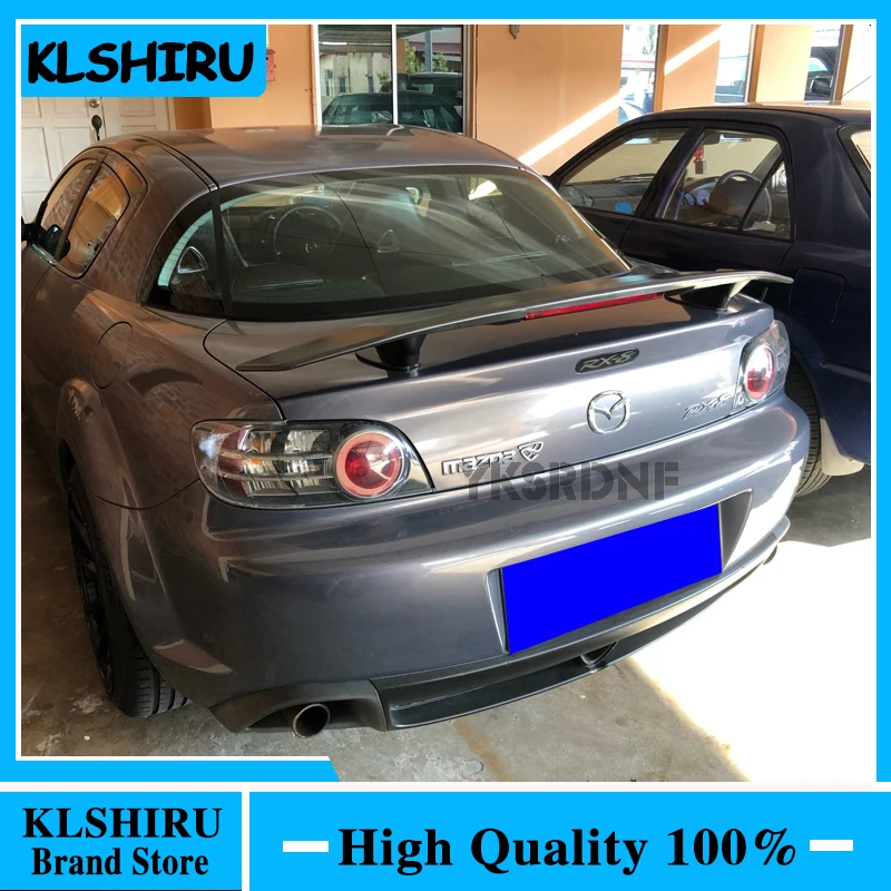 

Для Mazda RX8 Mspeed Jdm Gt 04-10 задний спойлер для багажника модификация спортивного крыла автомобиля 2004-2011