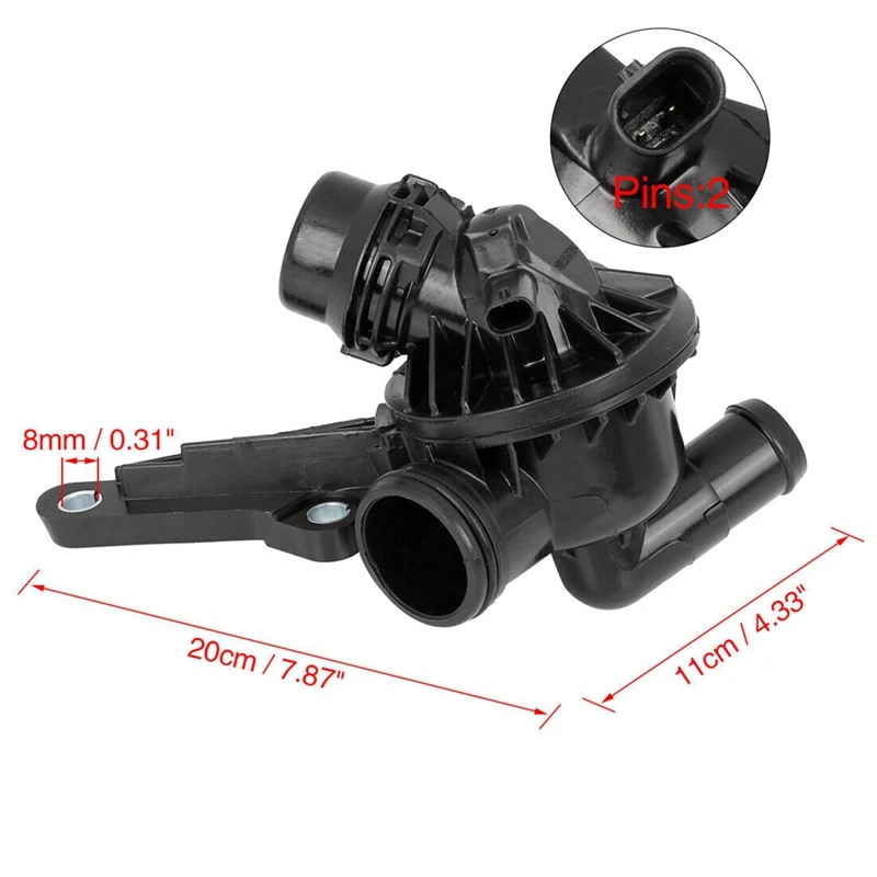 11537600584 термостат водяного насоса охлаждающей жидкости для BMW F20 F20N F21 F21N корпус