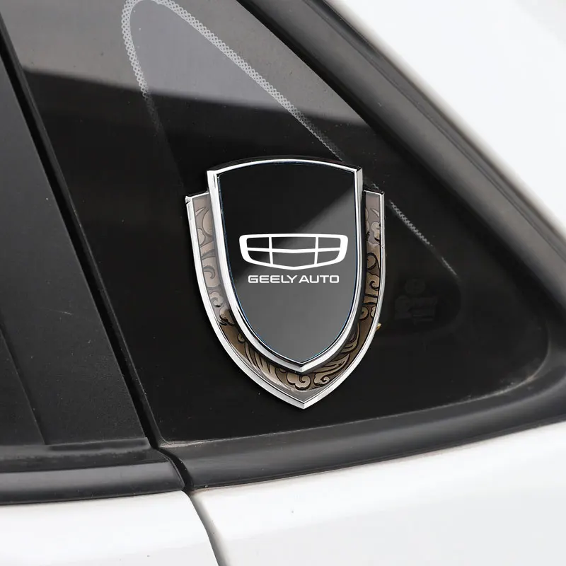 Автомобильная наклейка эмблемы боковая защита значок на кузов автомобиля для Geely