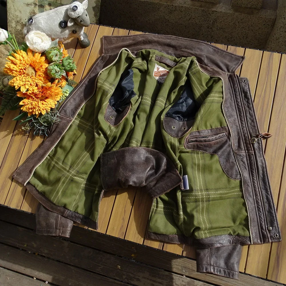 Топ магазина.Оптовая продажа кожа нубука США. Винтажная коричневая повседневная