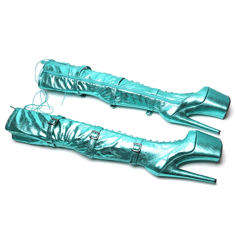 Сапоги Leecabe из искусственной кожи на высоком каблуке трендовые модные ботинки