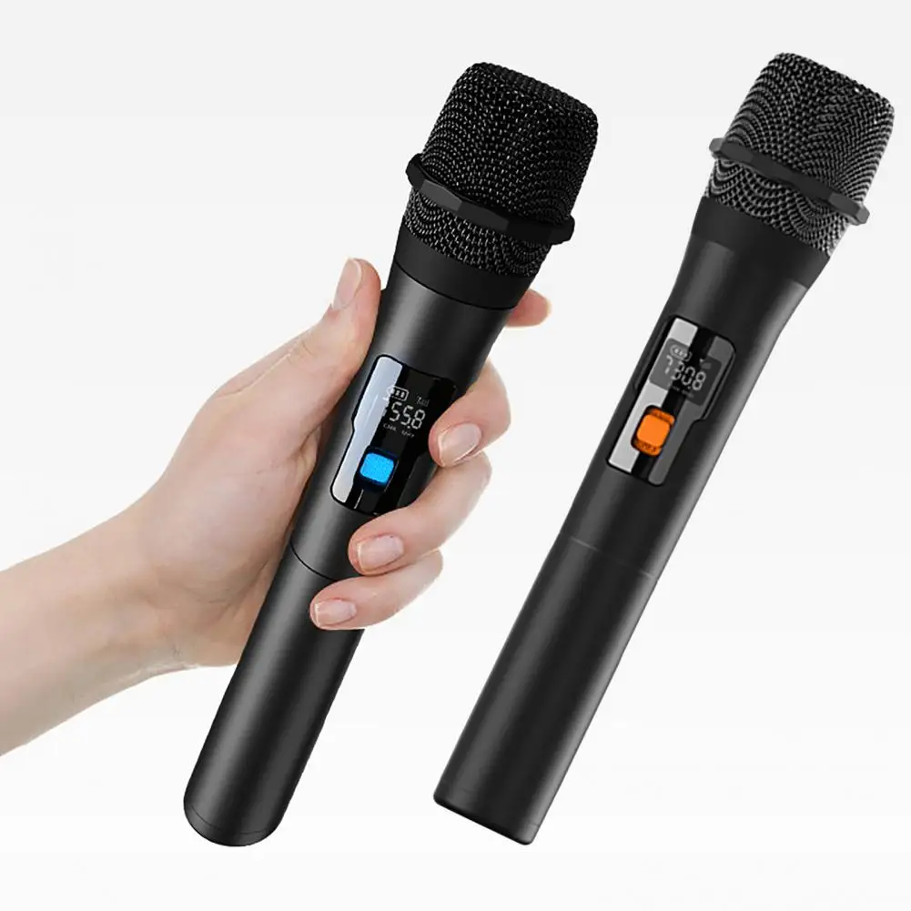 

VHF Noise Reduction Ergonomic Home KTV Recording Microphone Audio Accessories