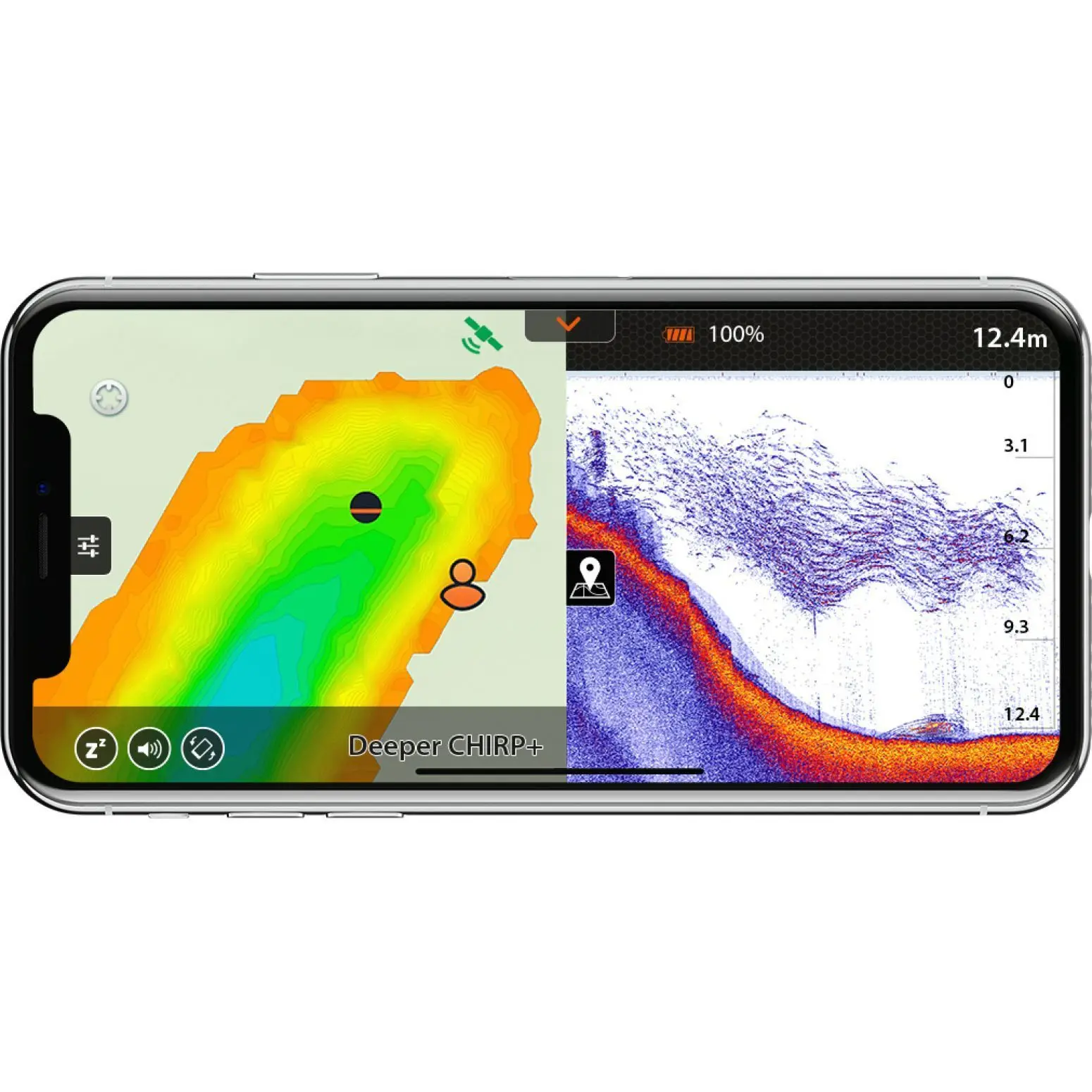 Беспроводной Эхолот Deeper Smart Sonar CHIRP+ 2.0 | Спорт и развлечения