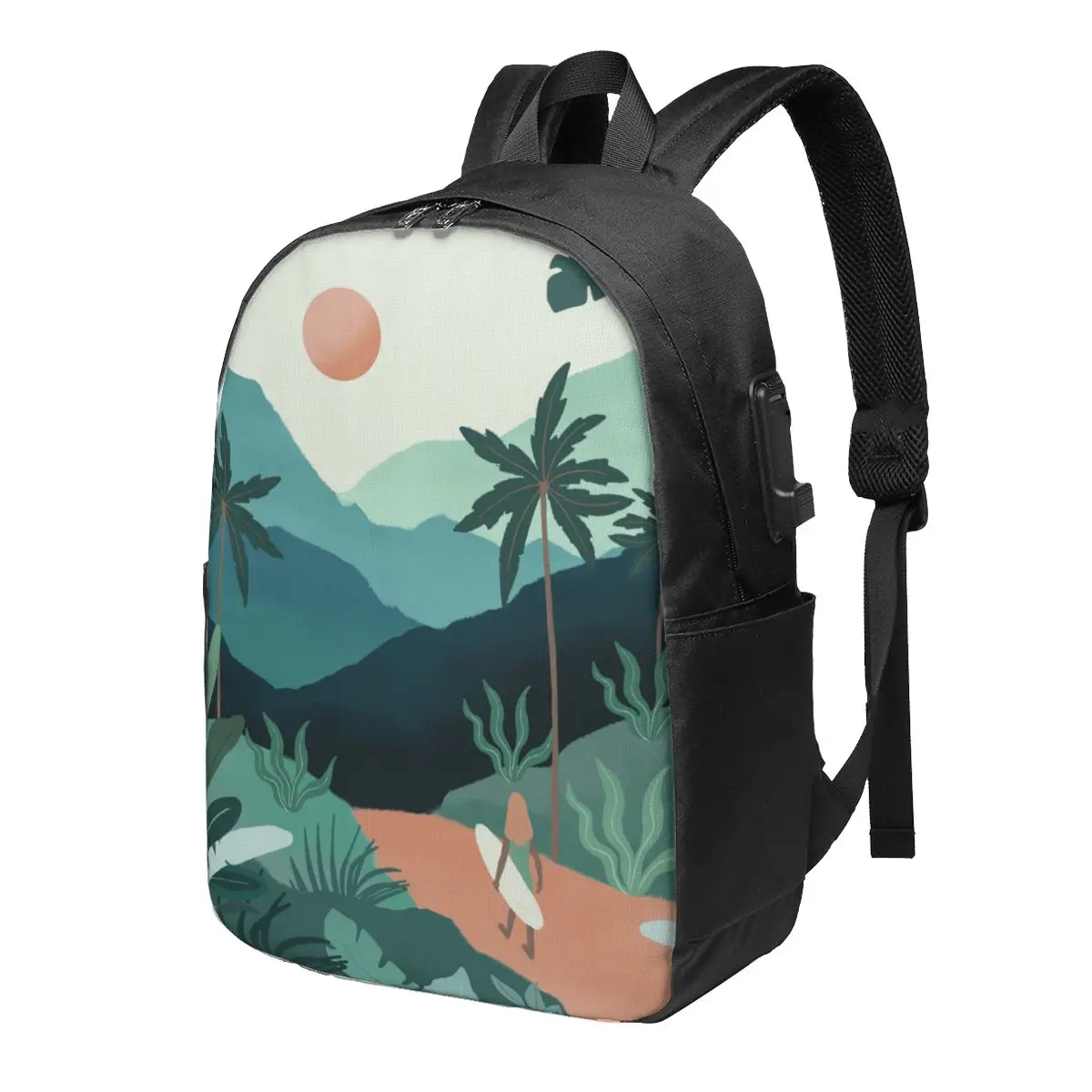 

Рюкзак для ноутбука, школьные рюкзаки, мужская деловая дорожная сумка с USB-зарядкой