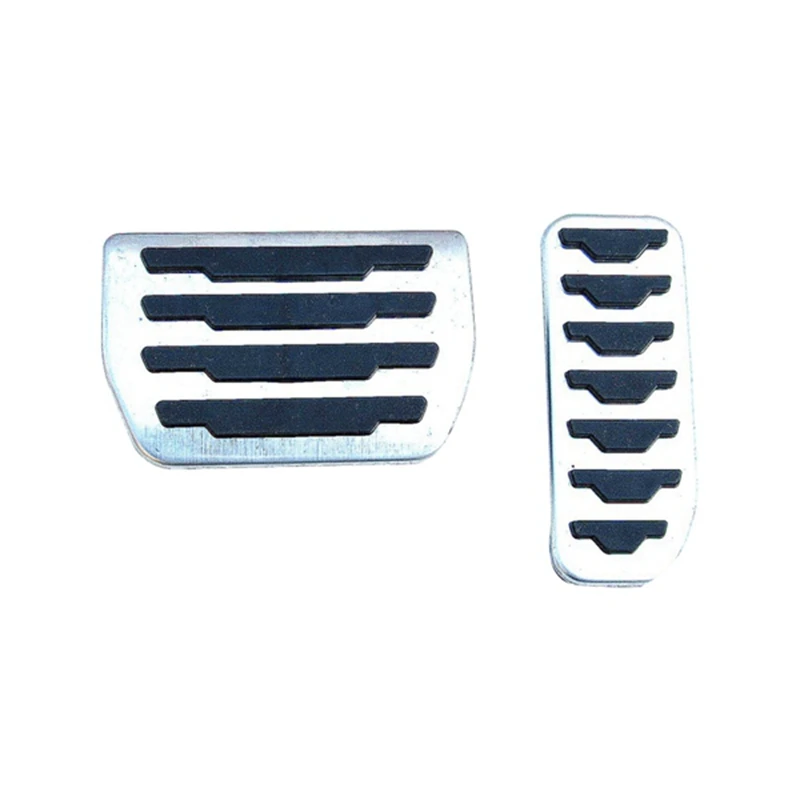 

Stainless Steel Foot Pedal For Range Rover Evoque Jaguar XE F-PACE X761 Accelerator Gas Fuel Brake Pedal Pads Mats Cover