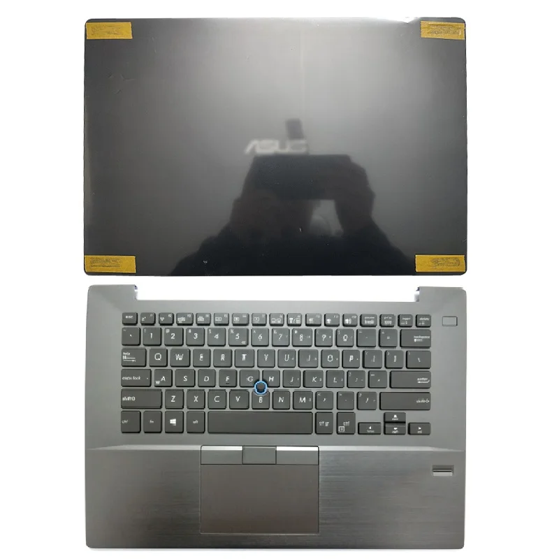 

NEW For ASUS BU403 BU403UA Laptop LCD Back Cover/Palmrest Upper Case With Backlit keyboard Laptops Computer Case