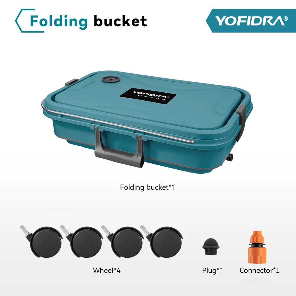 

YOFIDRA Пистолет для мойки автомобиля 100 бар с баком 22 л для аккумуляторов Makita 18 В