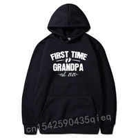 first time grandpa 2022 new grandfather to be gift baby hoodies autumn hoodie rife tops sweatshirts mens 3d printed