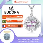 Кулон в виде колокольчика Eudora, 18 мм, в форме дерева жизни, в форме листьев, в форме шара гармонии, ожерелье для ребенка, ювелирные изделия для беременных K452