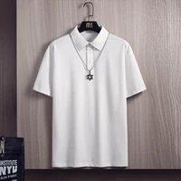 short sleeve polos fashion polo shirts for men 2022 designer clothes simplicity man mens clothing new mens t shirt summer male