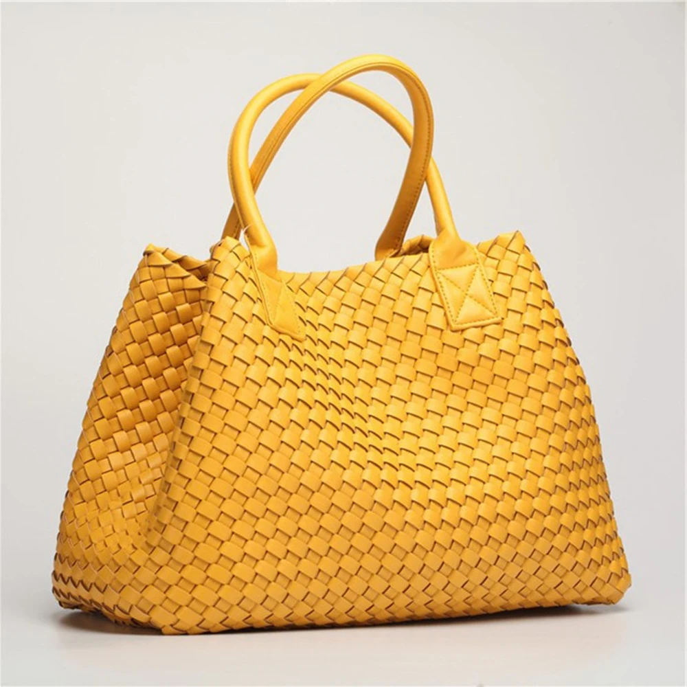 

Сумка-шоппер, клатч, тоут, роскошные женские дизайнерские кошельки 2022, плетеные модные большие композитные женские сумки, сумка для сумок