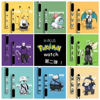 new pokemon electronic led childrens adult watch pikachu waterproof led bracelet wristband childrens toy birthday gift clock