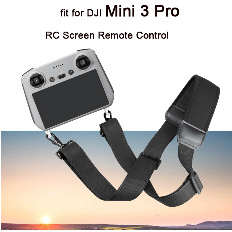

For DJI Mini 3 Pro RC Remote Controller Neckstrap Sling Strap Lanyard Hanging Neck Strap with Fix Hook kit Drone Accessories