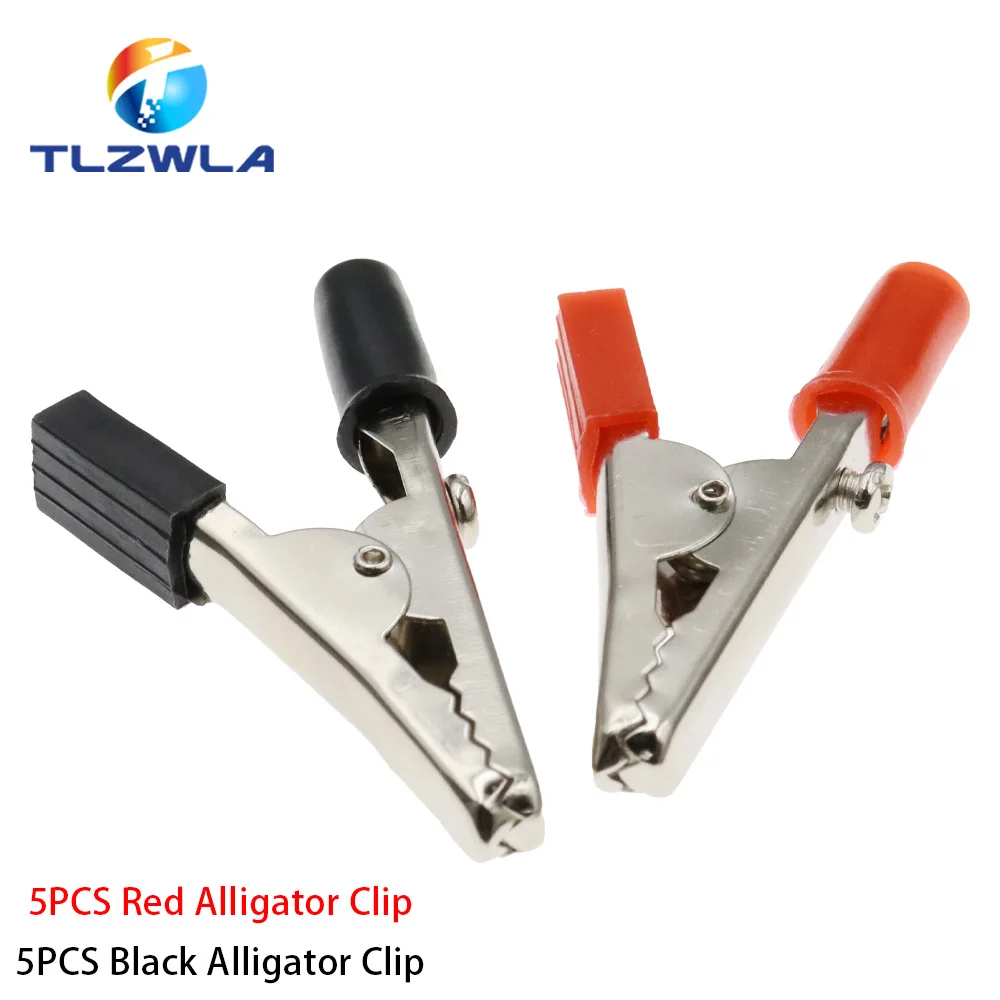 

Щипковые зажимы TLZWLA 10 шт. черный/красный 52 мм