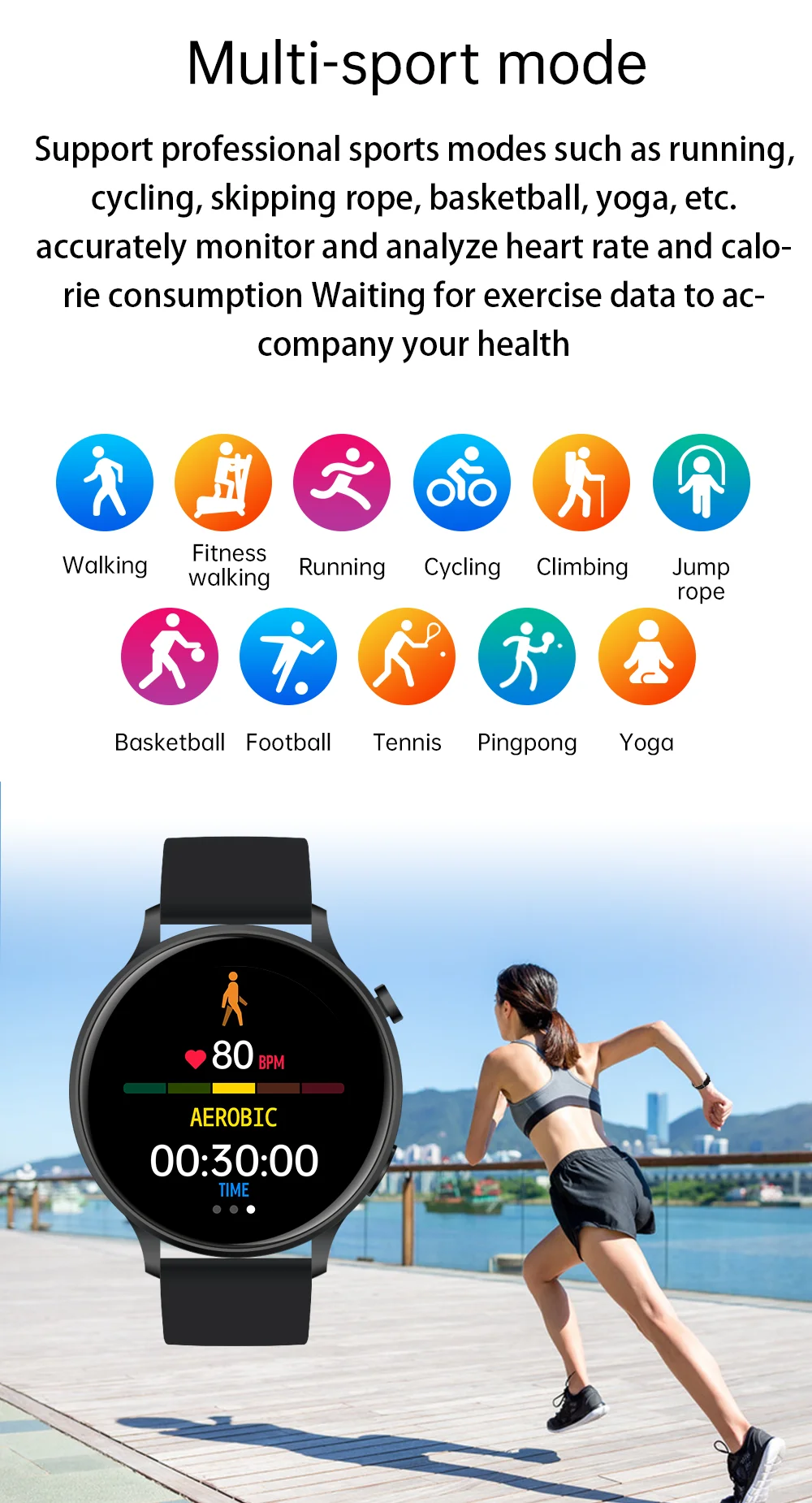 2022 new smart watch women men waterproof smartwatch bluetooth calls blood oxygen heart rate monitor fitness bracelet free global shipping