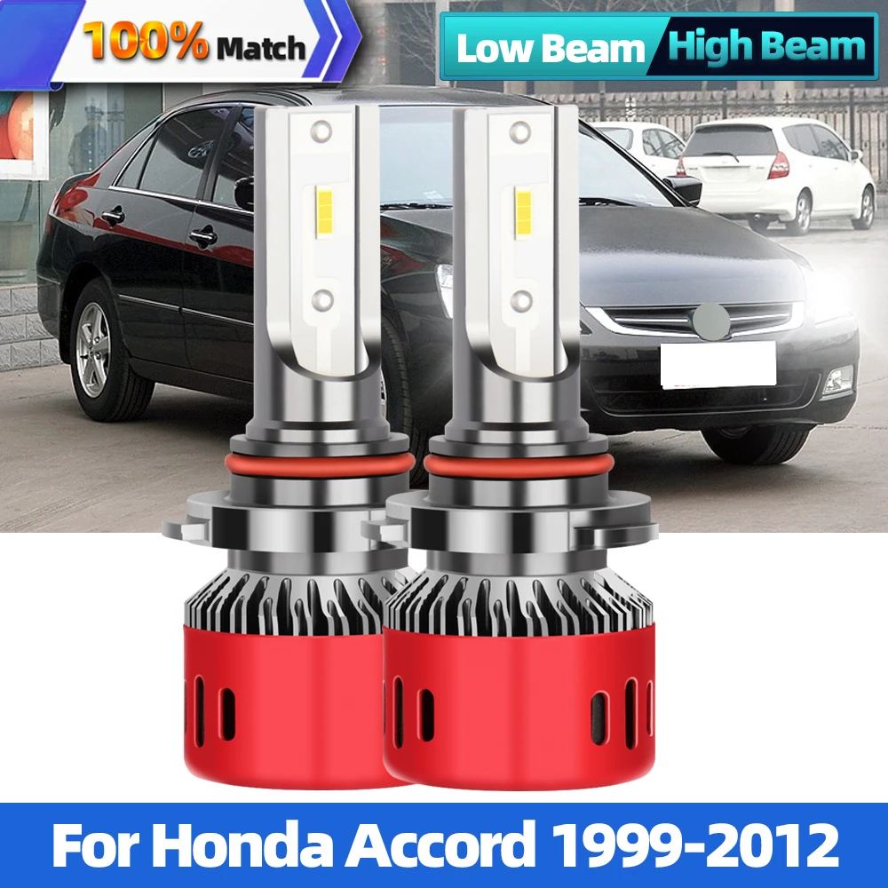 

2pcs Auto Headlight Lamp 9005 9006 CSP Chip 90W 12000LM 6000K White High Power Car LED Light For Honda Accord 1999-2012