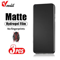 3pcs anti fingerprint matte hydrogel film for nothing phone 1 full cover screen protector on the for nothing phone one not glass