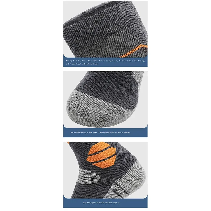 KIICEILING шерстяные термоноски для лыж спорта на открытом воздухе велоспорта