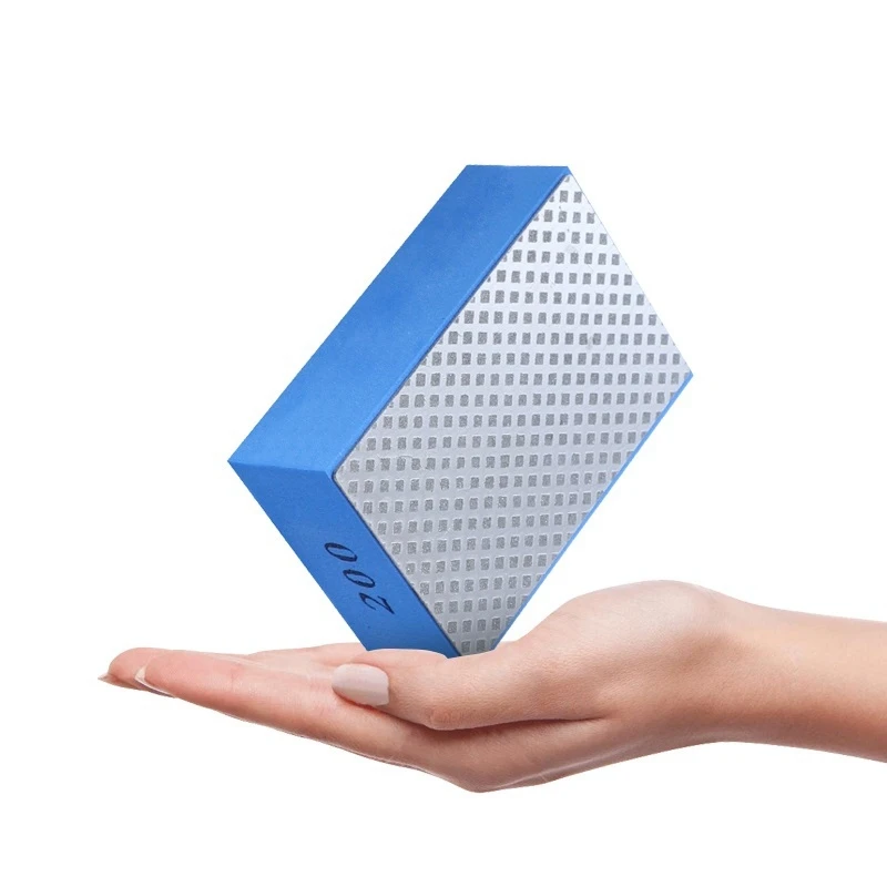 Полировальный блок 4 шт. Алмазные ручные полировальные подушечки для шлифования