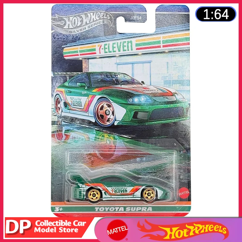 Hot Wheels Silver Series 7-Eleven Toyota Supra 1/64 | AliExpress