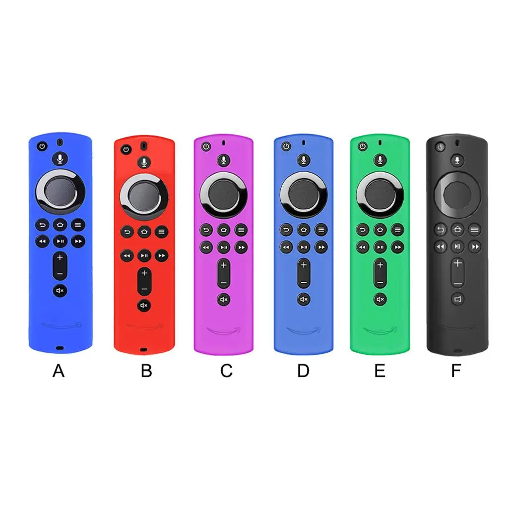 

Remote Control Silicone Protection Case Cover Anti-slip Dustproof Controller Replacement Fire TV Stick 4K 2nd Gen