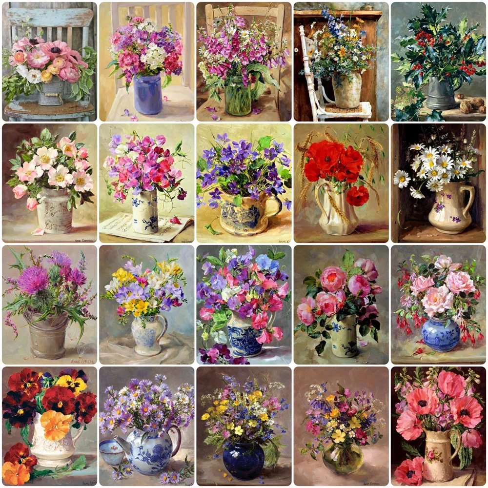 

Набор для рисования по номерам на холсте «Маргаритка»