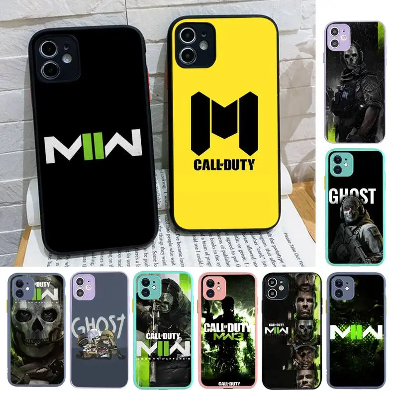 

Hot Modern Game Phone Case for iPhone X XR XS 7 8 Plus 11 12 13 pro MAX 13mini Translucent Matte Case