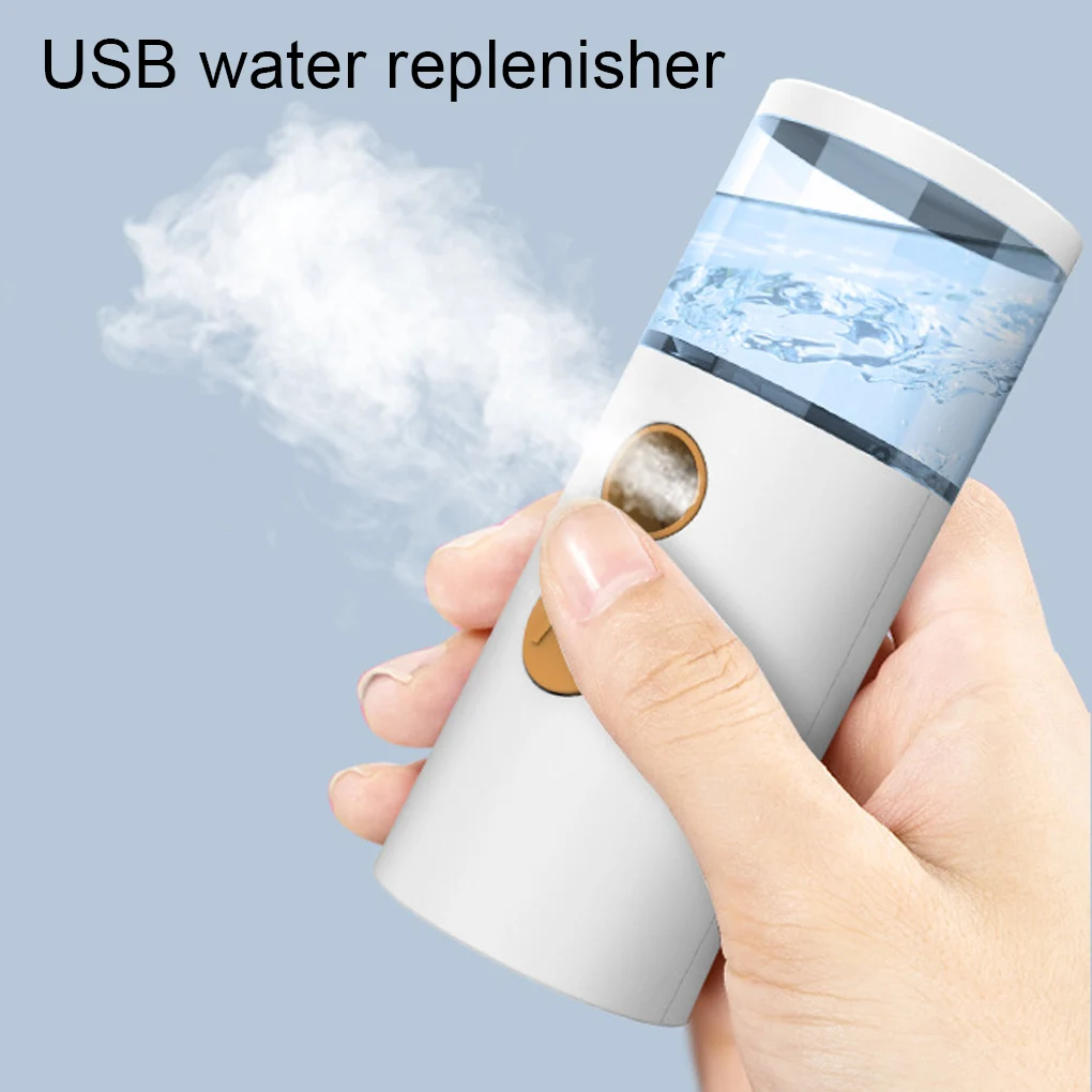 

Mist Facial Sprayer Beauty Instrument USB Humidifier Rechargeable Nebulizer Face Steamer Moisturizing Beauty