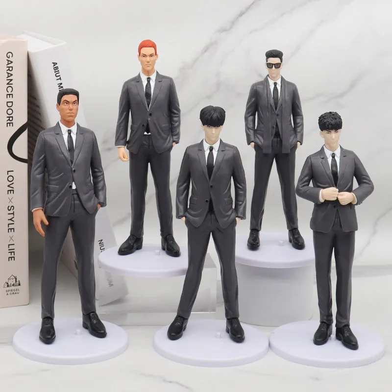 

5pcs/set 19CM Anime Slam Dunk Kaede Rukawa Sakuragi Hanamichi Action Figure Toys Manga Figurine Collection Model Doll Gifts