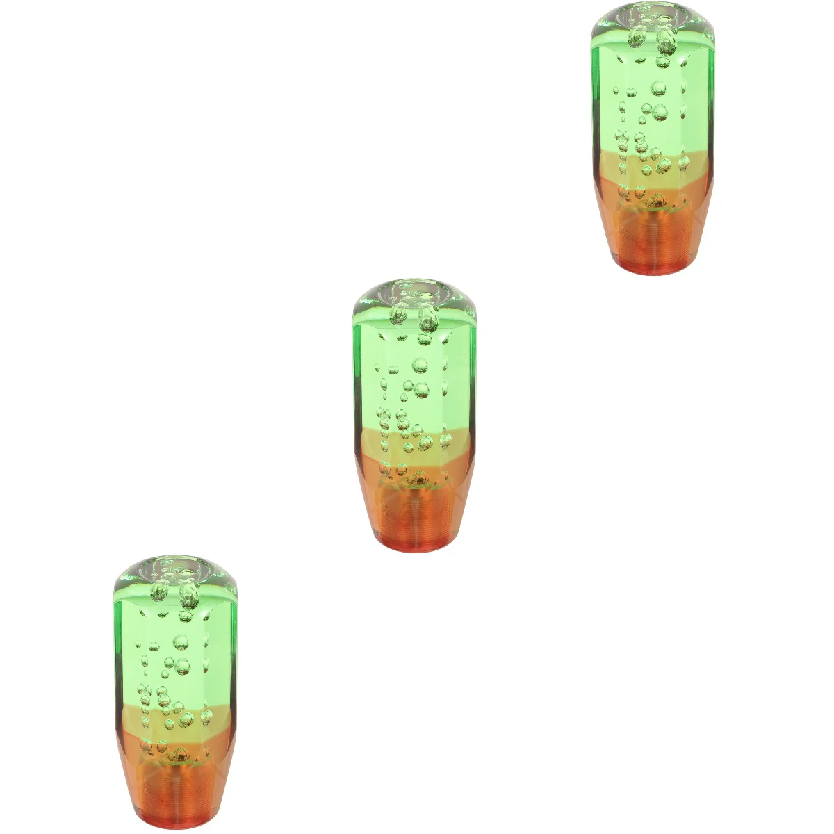 

3pcs Shifter Knob Auto Transmission Shifter 10cm Acrylic Gear Shift Knob Accessory