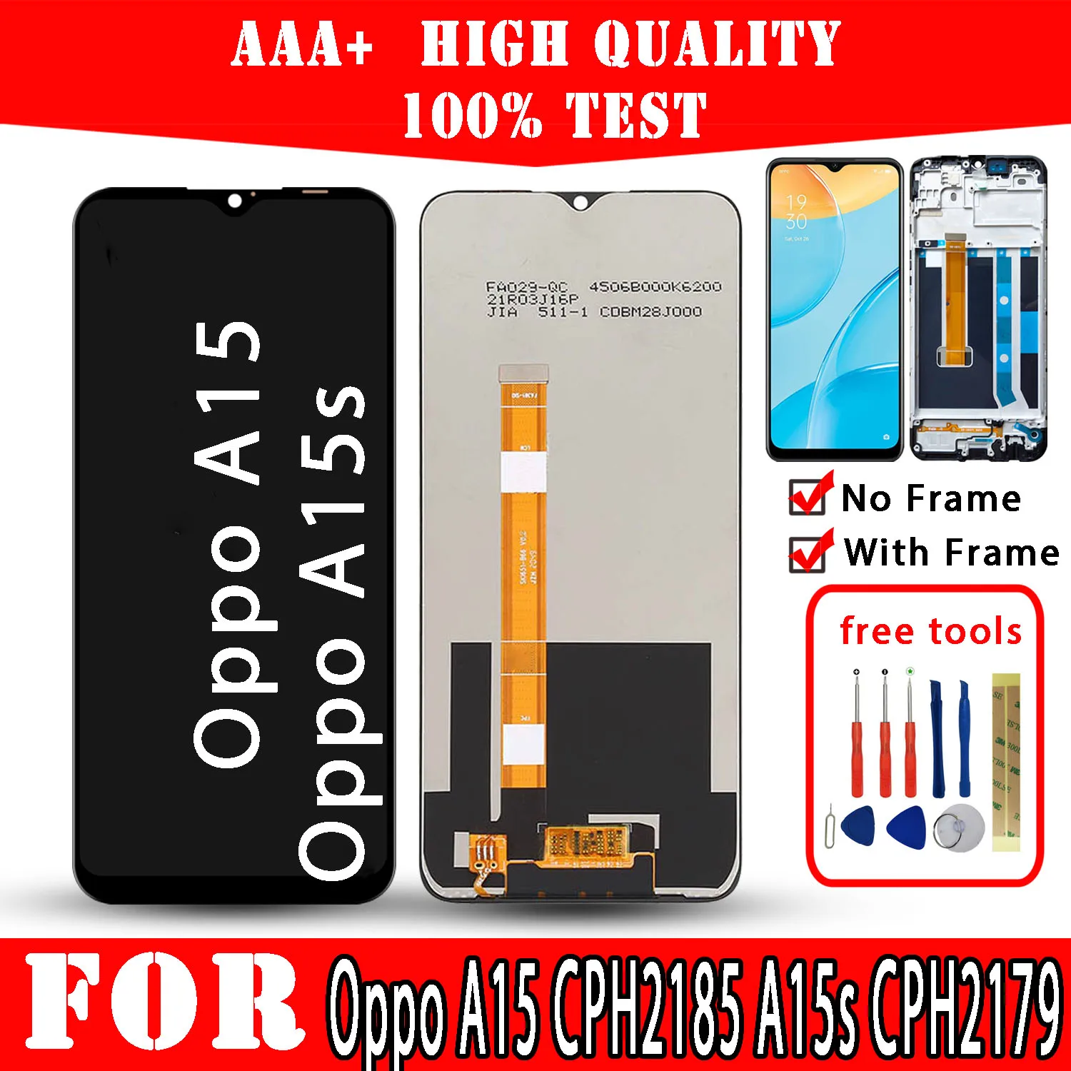 Kup Oryginalny Wyświetlacz LCD Do Oppo A15 CPH2185 A15s CPH2179 Wyświetlacz Wysokiej Jakości Ekran Dotykowy Części Zamienne Naprawa Telefonów Komórkowych Najtaniej Oryginalny Wyświetlacz LCD Do Oppo A15 CPH2185 A15s CPH2179 Wyświetlacz Wysokiej Jakości Ekran Dotykowy Części Zamienne Naprawa Telefonów Komórkowych