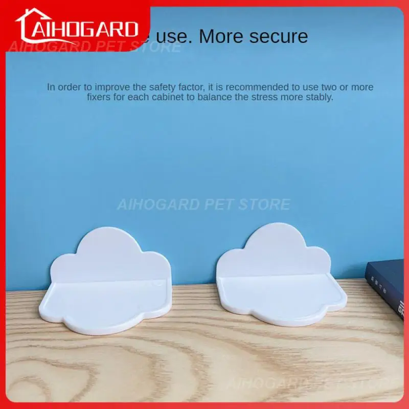 

Anti-tip Retainer Anti-tip Cloud Shape Anti-rollover Fixer Multi-use Furniture Anti-toppling Home Storage Punch-free
