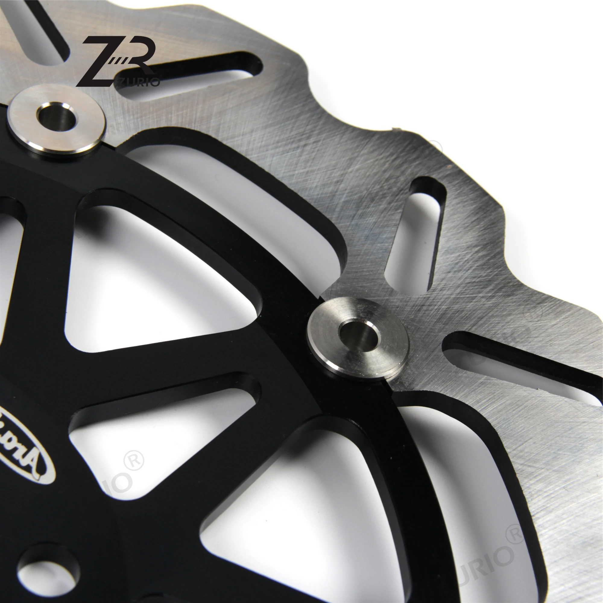 Фото Передний тормозной диск ZURIO для KAWASAKI ZX7R ZX7RR NINJA 750 1996-2003, тормозные диски с ЧПУ, роторы ZX-7R ZX-7RR 97 98 99 2000 2001 2002 №3