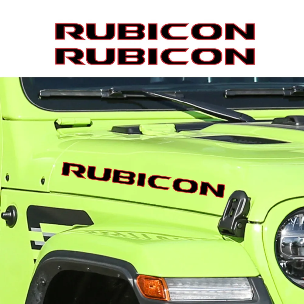 Наклейки на капот автомобиля Jeep wrangler infinite JK JL CJ RUBICON 4x4 декоративный чехол для