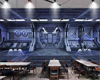 3d photo wallpaper custom mural science fiction star spaceship bar ktv painting bedroom home decor wallpapers for living room