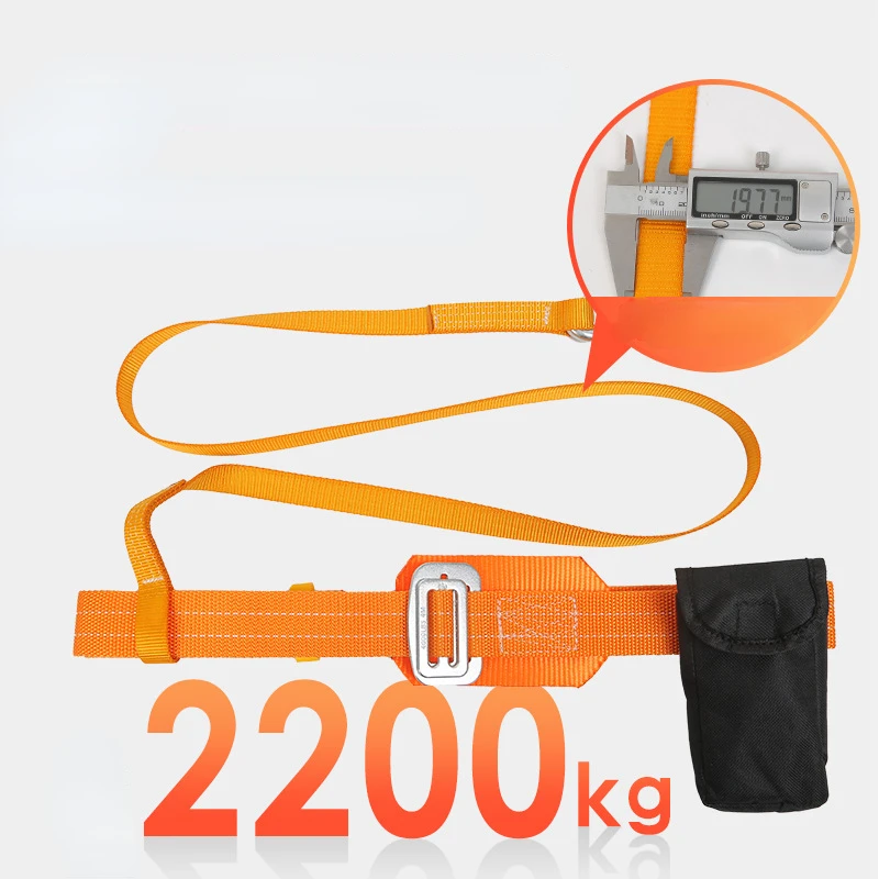 

Высокопрочный безопасный трос, высоковысокий ремень безопасности для работы, ремень безопасности для работы, крючок на талию, спасательный...